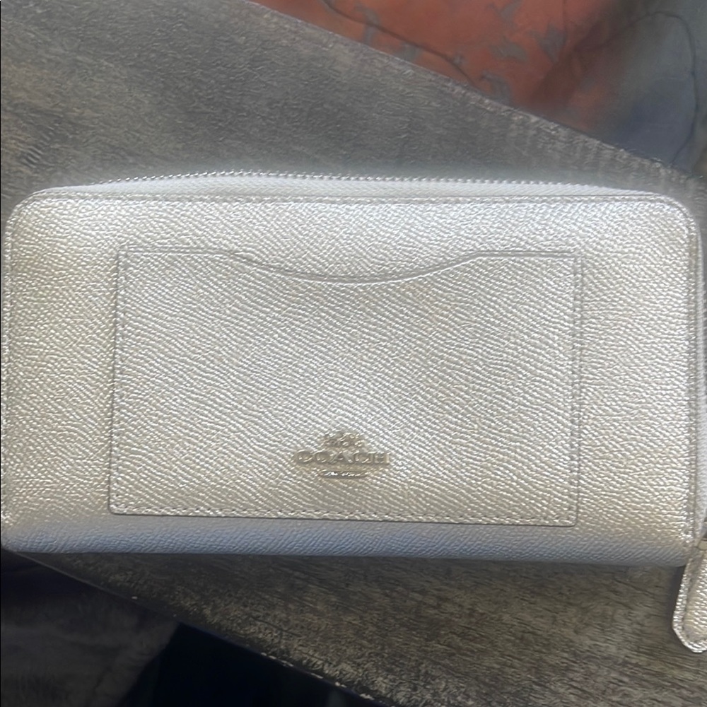 Coach Silver Wallet